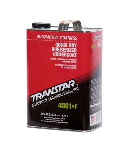 TRP4361-F image(0) - Transtar Autobody Products 4361-F - Quick Dry Rubberized Undercoat - 1 Gallon - Black