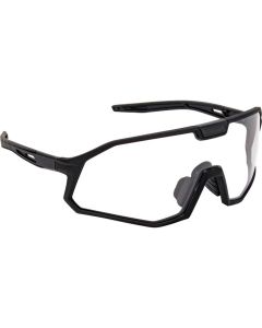 SAS52023D image(0) - S.A.S./Survivair VX12 Safety Eyewear - Black Frame - Clear Lens