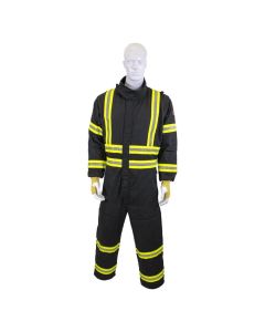 OBRGES8-CVL-XSS-OB image(0) - OBERON Coveralls - Gas Extraction - GES8+ - Color: Black - Size: Small Extra Short