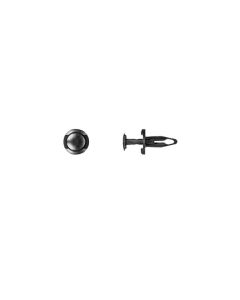 DCO9559PK image(0) - Disco Automotive Hardware 9559PK Push-Type Retainer, 3/4 in L Stem x 1/4 in Hole, Nylon, Black