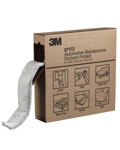 MMM7172 image(0) - 3M OIL SPILL FOLDED PADS 5" x 50' PER BOX