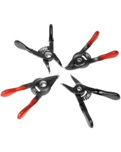 WLMW88012 image(0) - Wilmar Corp. / Performance Tool 4 pc. Mini Snap Ring Plier Set