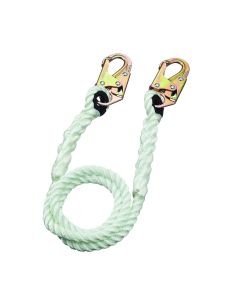 SRWV8151006 image(0) - PeakWorks Restraint Lanyard with 5/8" Rope - Snap Hooks - 6 FT