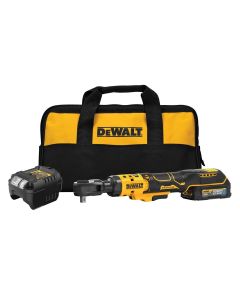 DWTDCF513GE1 image(0) - DeWalt ATOMIC 20V MAX Brushless Cordless 3/8 Inch Ratchet With POWERSTACK