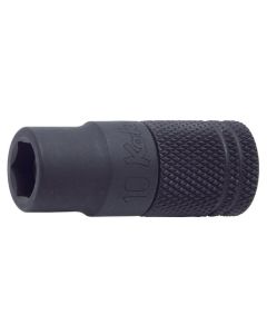 KKN165LM-45-14 image(0) - Ko-ken USA 165LM.45-14 1/4 Hex Dr. Slide Socket 14mm 6 point Length 45mm Ring Magnet
