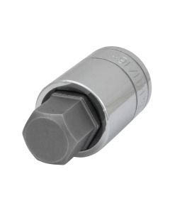 WLMW32884 image(0) - Wilmar Corp. / Performance Tool 1/2" Dr. 11/16" Hex Bit Socket