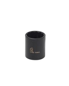 SUN322Z image(0) - Sunex 3/8" Dr. 11/16" 12 Point Impact Socket