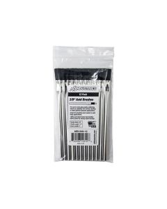 AES546-12 image(0) - AES Industries 546-12 Acid Brush, 6 in OAL, 3/8 in Brush, 100% Pure Black Horse Hair, Electrolytic Tin Handle