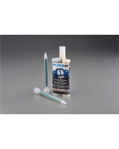 NOR06418 image(0) - Norton Speed Grip 06418 2-Part Panel Bonding Adhesive, 220 mL Cartridge, Tan, Liquid