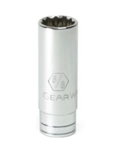 KDT80222 image(0) - GearWrench 1/4 Inch Drive 12 Point Deep SAE Socket 1/4 Inch