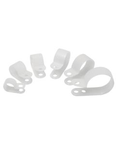 JTT4654H image(0) - The Best Connection 1/8" THRU 1" I.D. NATURAL NYLON CLAMP ASSORT 16PCS
