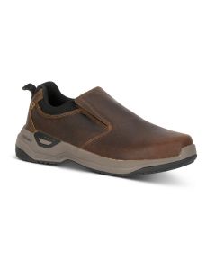 FSIA9006-9D image(0) - Avenger Work Boots Foreman MAX Low Slip-On - Men's - CN|EH|SR|SF - Brown - Size: 9 - D - (Regular)