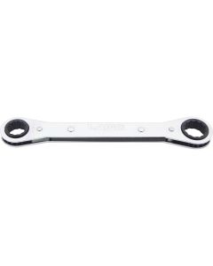 KASRB-1214DH image(0) - Lang Tools (Kastar) RB-1214DH - 3/8" X 7/16" 12 Pt. Flat Ratchet Box Wrench