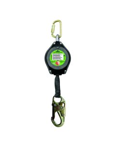 SRWV845423018 image(0) - PeakWorks Self Retracting Lifeline with Webbing, Snap Hook - 18 FT