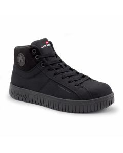 FSIAW6200-12W image(0) - AIRWALK DEUCE Mid - Men's Mid Top Shoe - CT|EH|SR - Black/Black - Size: 12 - E - (Wide)