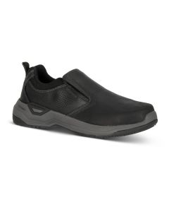 FSIA9007-9-5D image(0) - Avenger Work Boots Foreman MAX Low Slip-On - Men's - CN|EH|SR|SF - Black - Size: 9.5 - D - (Regular)