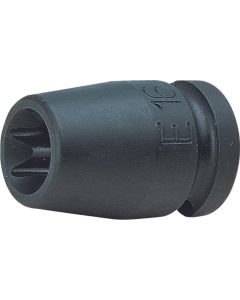 KKN14425-E12 image(0) - Ko-ken USA 14425-E12 1/2 Sq. Dr. Socket TORX E12 Length 38mm