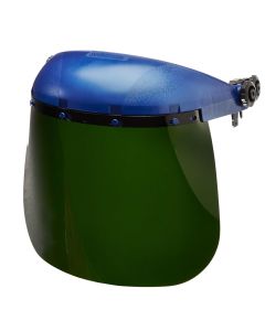 SRWS39250 image(0) - Sellstrom Face Shield - 390 Series - 8" x 12" x 0.040" Window - Shade 5 IR - Universal Hard Hat Slot Adaptor Headgear - Single Crown