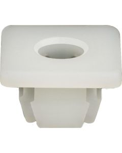 AVC11719 image(0) - AUVECO 11719 Square Head License Plate Nut, 1/4 in Screw x 0.415 in W x 0.37 in OAL, Nylon
