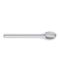 HTCSE-51 image(0) - HTC Tool SE-51 Solid Carbide Burr, Oval Egg Shape, Single Cut