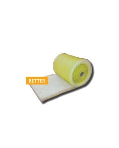 VLF400-130 image(0) - Viledon Filters 400-130 400 Extra Heavy-Duty Floor Filter Roll, 30 in W x 2-1/2 in D x 100 ft H, 22 g Fiberglass Media
