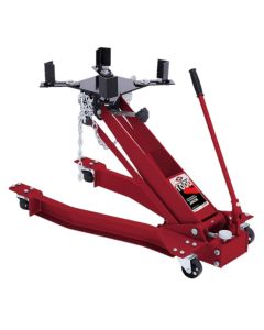 INT3171A image(0) - American Forge & Foundry Transmission Jack - Hydraulic - Floor Style - Low Profile Wishbone Style - 1,000 Lbs. Capacity - 6.875" Min H to 31.75" High H - Manual Hand Pump - Heavy Duty