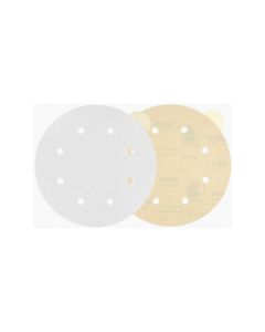 INA60-600 image(0) - Indasa USA,Inc. 60-600 Rhynostick White Line Abrasive Solid Disc, 6 in Dia, 600 Grit