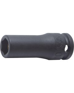 KKN13300XG-15 image(0) - Ko-ken USA 13300XG-15 3/8 Sq. Dr. Socket 15mm 6 point Length 50mm Slide Magnet