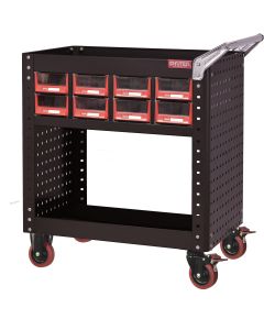 LDS1010641 image(0) - ShopSol Utility Cart (8) Bins