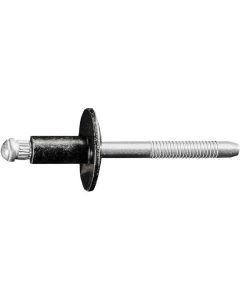 AVC12652 image(0) - AUVECO 12652 Special Rivet, 1/4 in Dia x 1/8 to 1/4 in Grip Range, Steel, Black