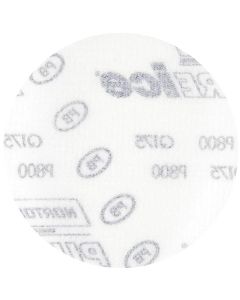 NOR88716 image(0) - Norton Pure Ice 88716 Q175 Series Non-Vacuum Sanding Disc, 6 in, P1500 Grit, Aluminum Oxide