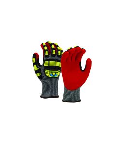 PYRGL609CL image(0) - Pyramex Pyramex Safety-3/4 Nitrile HPPE A5 Cut TPR Hook&Loop-XL / 1 Pair