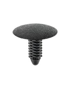 AVCAP15480 image(0) - AUVECO AP15480 Single Head Type 1 Trim Panel and Hood Insulation Retainer, 25 mm Dia Bottom Head, Nylon, Black