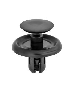 AVC20955 image(0) - AUVECO 20955 Push-Type with Drive Pin Engine Under Cover Retainer, 20 mm Dia Head x 10 mm L Stem, Nylon, Black
