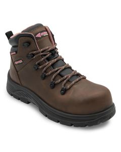 FSIA8160-7-5B image(0) - Avenger Work Boots Framer Lite Mid - Women's - CT|EH|WP|SR - Brown - Size: 7.5 - B - (Medium)