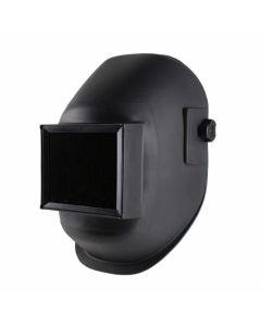 SRWS29901 image(0) - Sellstrom Welding Helmet - Passive - Nylon - Fixed Front  - 4.5" x 5.25" Viewing Area - Shade 10 - Ratcheting Headgear - Black - Super View Series