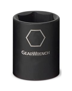 KDT84301N image(0) - GearWrench 3/8 Inch Drive 6 Point Standard Impact SAE Socket 3/8 Inch