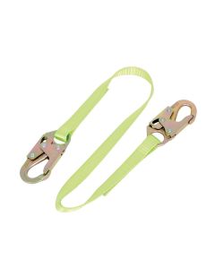 SRWV815404 image(0) - PeakWorks Restraint Lanyard with 1" Webbing - Snap Hooks - 4 FT