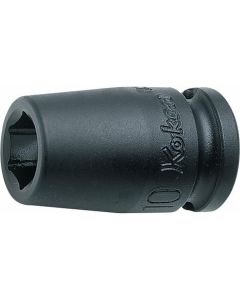 KKN13400M-7 image(0) - Ko-ken USA 13400M-7 3/8 Sq. Dr. Socket 7mm 6 point Length 32mm