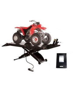 ATEHT-ACL-XLT image(0) - Atlas Automotive Equipment ACL XLT  Air Operated Motorcycle/ATV Lift 1,000 lb. Capacity  (WILL CALL)