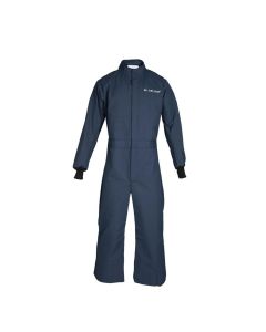 OBRLAN4-CVL-T2XL image(0) - OBERON Coveralls - Arc Flash - 40 Cal LAN - Color: Navy Blue - Size: 2XL Tall