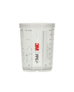 MMM26122 image(0) - 3M PPS 26122 Series 2.0 MIDI Hard Cup, 400 mL, Use With: Quarter-Turn 2.0 Lid Locking System