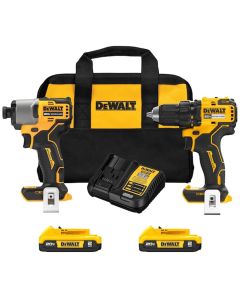 DWTDCKO222M1 image(0) - 20V MAX Brushless Cordless Drill/Driver and Impact Driver Combo Kit