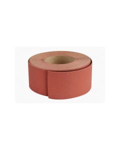 INA960-150 image(0) - Indasa USA,Inc. Medallion 960-150 Rhynostick Red Line XL Long File Board Sanding Roll, 27-1/2 yd L x 2-3/4 in W, 150 Grit