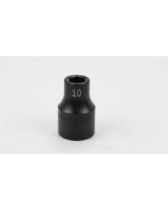 SKT34060 image(0) - S K Hand Tools SOC 10MM 1/2D IMP 6PT