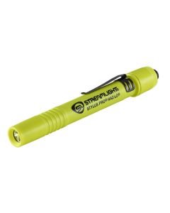 STL66300 image(0) - Streamlight 105 Lumen Stylus Pro HAZ-LO Penlight  - Includes (2) "AAA" Alkaline batteries - Yellow
