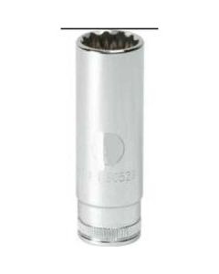 KDT80790 image(0) - GearWrench 1/2 Inch Drive 12 Point Deep Metric Socket 19mm