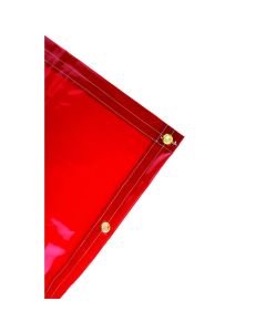 SRW36307 image(0) - Jackson Safety Transparent Welding Curtain - 6' x 8' - Weight (per sq. yd.) 13 oz - Thickness 0.014" - Orange - Amp Usage Medium/High