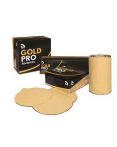 USA84403 image(0) - USC ABRASIVES Gold Pro 084403 Abrasive Sheet, 2-3/4 in W x 16-1/2 in L, P040 Grit