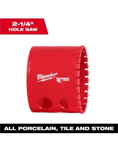 MLW49-56-5652 image(0) - Milwaukee Tool  2-1/4 Inch Diamond Max Hole Saw